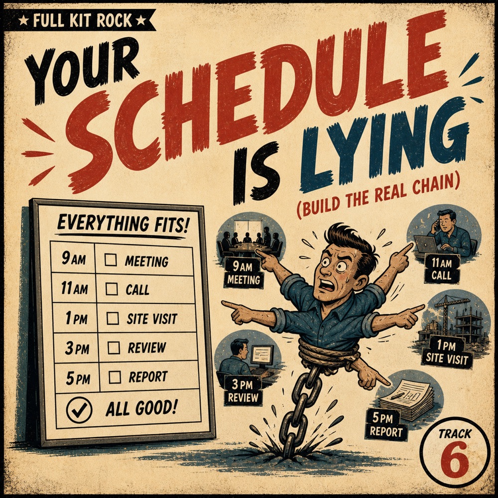 Your Schedule Is Lying cover art